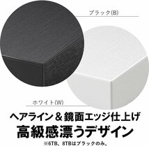 BUFFALO バッファロー 外付けハードディスク 4TB テレビ録画/PC/PS4/4K対応 静音&コンパクト みまもり合図 HD-AD4U3 保証有_画像3