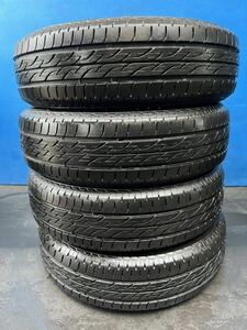 【BRIDGESTONE NEXTRYブリヂストン】《155/65R14 75S》21/22年製【送料無料※一部地域有料】中古タイヤ4本◆バリ山◆