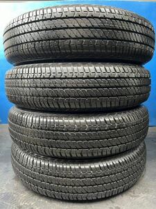 【BRIDGESTONE DUELER H/Tブリヂストン】《175/80R16 91S》20年製【送料無料※一部地域有料】中古タイヤ4本◆バリ山◆