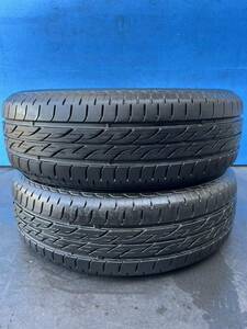 [BRIDGESTONE NEXTRY Bridgestone ]{165/65R13 77S}22 год производства [ бесплатная доставка * часть регион платный ] б/у шина 2 шт * шероховатость гора *