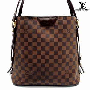 LOUIS VUITTON ルイヴィトン ダミエ トートバッグ エベヌ カバリ ヴィントン ショルダーバック　E39