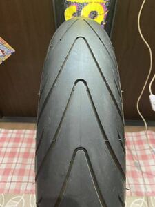 中古MCタイヤ MICHELIN 2CT pilot ROAD2 120/70ZR17 ミシュラン パイロット ロード2 120 70 17 0820 A3046