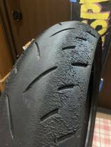 中古MCタイヤ 2021年製造 DUNLOP SPORTMAX GPR-300 150/60R17 ダンロップ スポーツマックス 150 60 17 1121 A3064_画像2