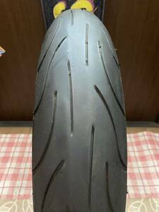 中古MCタイヤ 2022年製造 MICHELIN 2CT pilot power 120/70ZR17 ミシュラン パイロット パワー 120 70 17 3222 A3081