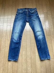 REPLAＹ リプレイ デニム WAITOM（STRAIGHT SLIM）W29 L32 (USED) 【1円スタート】