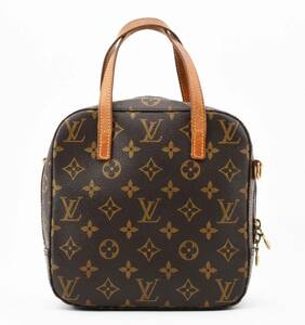 1円Louis Vuitton　ルイヴィトン モノグラム スポンティーニ 2WAYハンドバッグ ミニトートバッグ PVC レザー M47500　24-1806