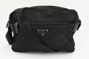 1円 PRADA　プラダ　テスート　ナイロン　リナイロン　ショルダーバッグ　斜めかけ　トライアングルロゴ　24-1579