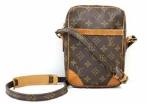 1円都 LouisVuitton ルイヴィトン モノグラム ダヌーブ ショルダーバッグ 斜め掛け PVC レザー M45266 24-1612_画像1