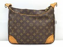 1円都 LouisVuitton ルイヴィトン モノグラム PVC レザー ブローニュ ショルダーバッグ 肩掛け M51265 24-1516_画像1