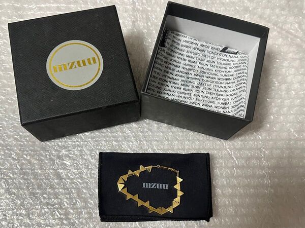 チャン・グンソク MZUU 直進 ブレスレット zikzin