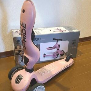 スクート&ライド　ハイウェイキック1 ローズ　キックボード 折りたたみ 子ども