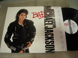 【国内盤ＬＰ】「マイケル・ジャクソン／BAD」ソニー
