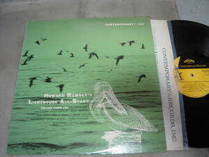 【US盤LP】「Howard Rumsey's Lighthouse All-Stars Vol.3」Contemporary