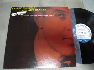 【US盤LP】「KENNY BURRELL AT THE FIVESPOT CAFE」Blue Note