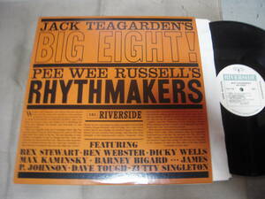 【US盤LP】「JACK TEAGARDEN,PEE WEE RUSSELL/BIG EIGHT!」OJC