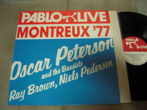 【独盤LP】「OSCAR PETERSON and the Bassists」PABLO LIVE