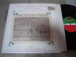 【US盤LP】「JOHN LEWIS/THE GOLDEN STRIKER」Atlantic
