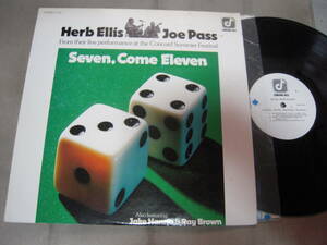 【US盤LP】「HERB ELLIS,JOE PASS/Seven,Come Eleven」