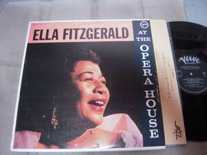 【国内盤LP】「エラ・フィッツジェラルド／アット・ジ・オペラ・ハウス」ポリドール