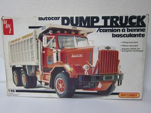 AMT MATCHBOX AUTOCAR Dump Truck 