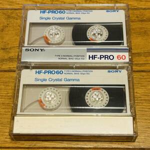 2点セット■ SONY/カセットテープ/ HF-PRO 60/録音済/ソニー