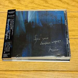 初回限定盤■Aimer/ CD/Sleepless Nights/ DFCL1930-1/DVD付き/合体スリーブ/帯あり