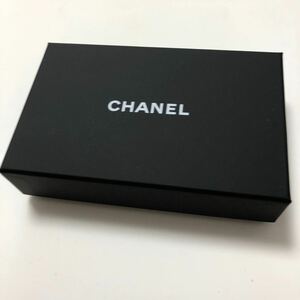 CHANEL シャネル 空箱 ブラック BOX 空き箱 ボックス アクセサリー 入れ　新品　未使用　マット 箱　黒　ブランド　小物入れ　インテリア