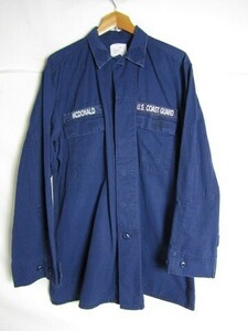 COAT OPERATIONAL DRESS USCG BLUE リップストップ　コーストガード　オペレーション　ドエスコート　45-XLONG【