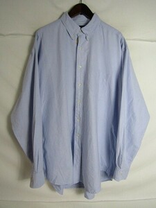 90年代製　Ralph　Lauren BIG　SHIRTS　ビッグシャツ　オックスフォード　サックス　XLサイズ