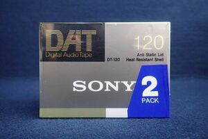 V нераспечатанный SONY DAT DT-120RN 2PACKV Sony / цифровой аудио лента / лента магнитофон / кассетная лента 