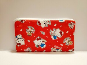 * hand made * width length Flat free pouch 1