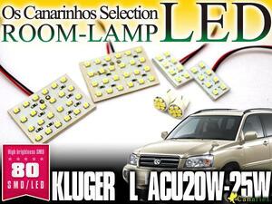 クルーガーACU20W-25W LEDルームランプ 6Pセット 72発 SMD 1073