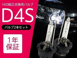 【即決】純正交換HIDバルブ D4S 2本セット 1年保証【6000k/8000k 選択制 ※要在庫確認】200系 クラウン アスリート/マジェスタ/ロイヤル