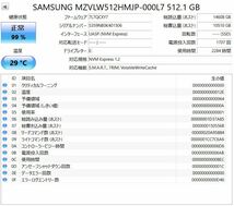 ◆◆ Samsung M.2 512GB MZVLW512HMJP ◆◆_画像2