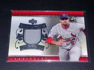 2007 Upper Deck Series 1 Albert Pujols Game-used Baseball Card アルバート・プホルス　カージナルス　ジャージーカード　UD 