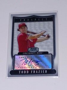 2007 Bowman Sterling Prospect Todd Frazier Auto トッド・フレイジャー　レッズ