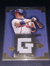 2003 UD Sweet Spot Swatches Chipper Jones Game-used Jersey ブレーブス　チッパー・ジョーンズ　ジャージーカード_画像1