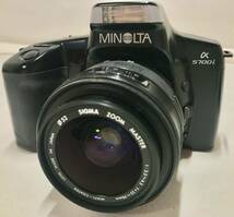 ■MINOLTA a5700i ■フィルムカメラ ■SIGMA ZOOM MASTER 1:3.5~4.5 f=35~70㎜ ■ミノルタ インテリジェントカードシステム ■説明書付き_画像2