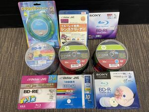 【未開封・未使用品】SONY Victor hp BD-R BD-RE DVD-R Blu-ray DVD＆CDクリーナー ブルーレイディスク ホワイトワイドレーベル