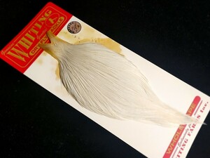 WHITING Bronze Rooster Cape WHITE whity ng bronze разрозненный ta- накидка белый не использовался 