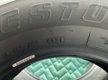 【バリ山】BRIDGESTONE DUELER 195/80R15 ジムニー シエラ 2021年 製造 ほぼ新車外し（ ブリヂストン デューラー JB74 JB64 195 85 15 ）_画像9