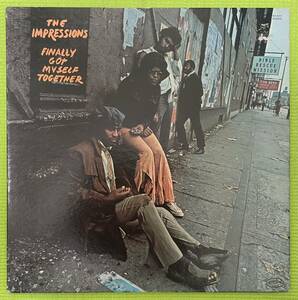 Soul sampling raregroove record ソウル　サンプリング　レアグルーブ　レコード　Impressions Finally Got Myself Together(LP) 1973