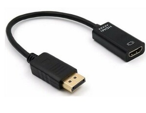 21_2本セットDP→HDMI (オス→メス)4K変換アダプタ 【4K 対応】Displayportディスプレイポート対応⑥