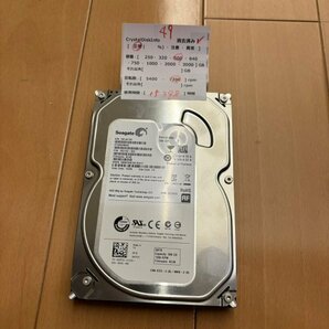 H49 HDD 500GB 3.5インチ ハードディスク （中古）の画像1