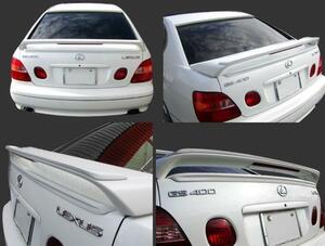 ★Stage21★[新品/黒塗装済み/両面テープ付属］JZS160/JZS161 アリスト用エアロトランクスポイラー ［H/ARTA］