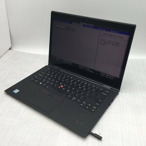 【難あり】 Lenovo ThinkPad X1 Yoga 20LE-S3000C Core i7 8650U 1.90GHz/16GB/256GB(NVMe) 〔A0511〕