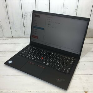 Lenovo ThinkPad X1 Carbon 20QE-S8GP0Q Core i7 8665U 1.90GHz/16GB/なし 〔0426N23〕の画像1