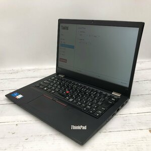 【難あり】 Lenovo ThinkPad L13 20VJ-S29V00 Core i5 1135G7 2.40GHz/16GB/256GB(NVMe) 〔A0614〕