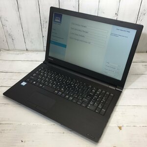 TOSHIBA dynabook B65/M Core i5 8250U 1.60GHz/8GB/256GB(SSD) 〔B0210〕