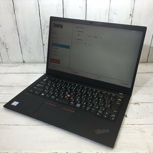 Lenovo ThinkPad X1 Carbon 20QE-S8GP0Q Core i7 8665U 1.90GHz/16GB/なし 〔B0233〕